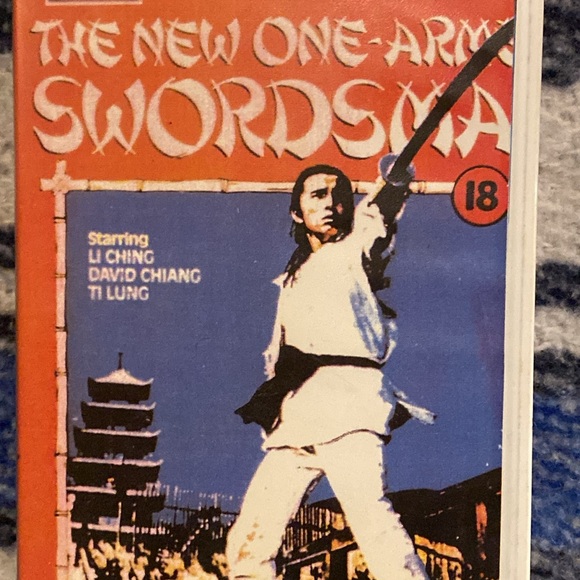 Classic 80s The New One Arm Swordsman Kung Fu movie. VHS. - Picture 1 of 5
